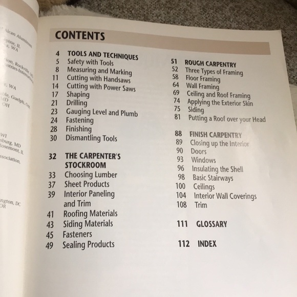 Sunset Books Basic Carpentry - Picture 3 of 5